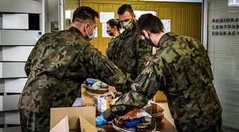 Wojsko na froncie walki z koronawirusem