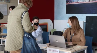 Punkt szczepień w Tomaszowie już działa (zdjęcia)