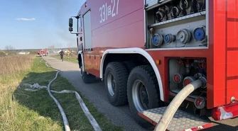 Seria podpaleń traw we wschodniej części Piotrkowa