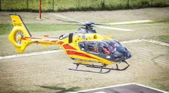 Wypadek z udziałem spadochroniarza