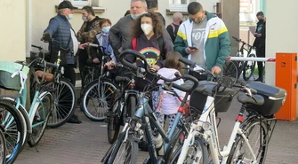 Straż Miejska znakowała rowery. Chętnych nie brakowało