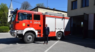 Trzeci nowy samochód strażacki w gminie Czarnocin