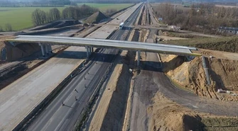 Prace przy wiaduktach nad A1. Będą utrudnienia