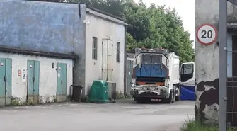 Śmierć pod kołami śmieciarki