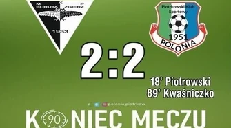 Polonia zremisowała, Skalnik wygrał