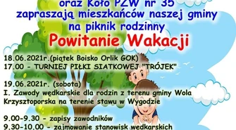 Wola Krzysztoporska. Rodzinne powitanie wakacji