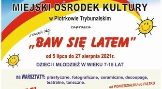 Baw się latem. Warszaty artystyczne dla dzieci