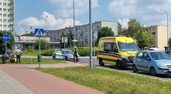 Wypadek w Piotrkowie. Kobieta potrącona na przejeździe rowerowym