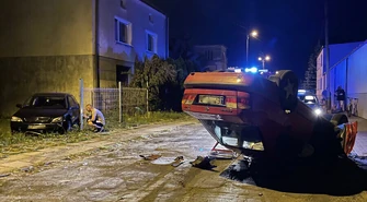 Groźny wypadek na Kwiatowej (ZDJĘCIA)