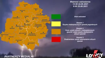Możliwe kolejne intensywne opady. Łowcy Burz Łódzkie ostrzegają
