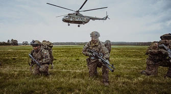 Terytorialsi szkolili się z kawalerią powietrzną