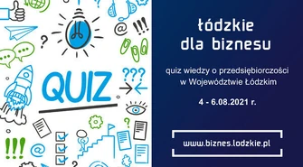 Quiz wiedzy o przedsiębiorczości  w Województwie Łódzkim w radiu Strefa FM