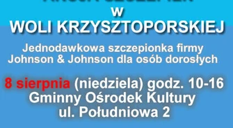 Będzie się można zaszczepić i spisać w Woli Krzysztoporskiej
