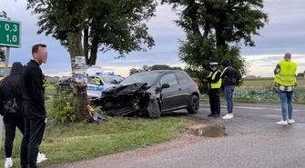 Groźny wypadek w gminie Grabica