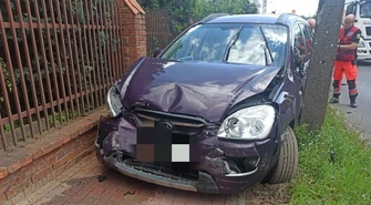 Trzy samochody zderzyły się w Sulejowie