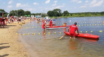 WOPR w Piotrkowie najlepszy w wyścigu kajakowym