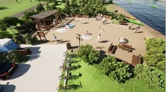 W Sulejowie rozbudują plażę za wojewódzkie pieniądze