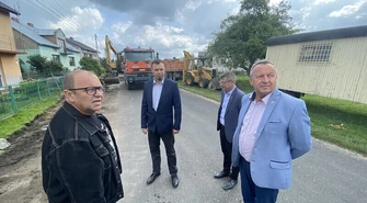 Trwa budowa chodnika w Swolszewicach Dużych