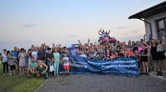 W Rokszycach bawili się i szczepili