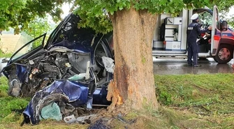 Śmierć na drodze. Nie żyje 53-letni kierowca