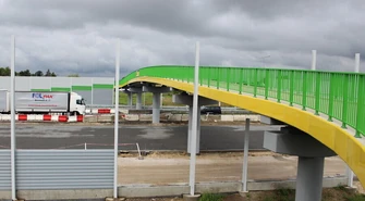 Kładka połączyła ulicę Słowackiego!