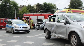 Wypadek w centrum Piotrkowa. Tworzyły się olbrzymie korki