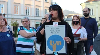 Grupa piotrkowian okazała sprzeciw "Lex TVN"