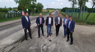 Trwa budowa dróg w gminie Wolbórz