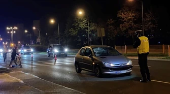 Pieszy potrącony na Sikorskiego