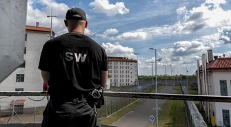 Dym nad Aresztem Śledczym