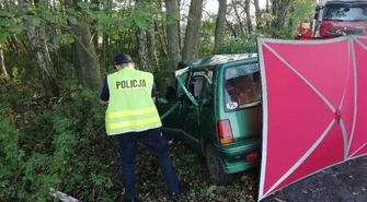 Tragiczny wypadek. Nie żyje 23-letni kierowca