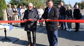 Droga w Longinówce oficjalnie otwarta po kompleksowej przebudowie