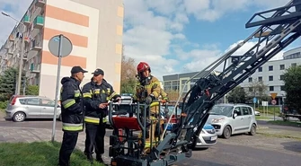 Pożar na wysokościach