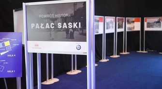 Wystawa PAP: unikalne przedwojenne fotografie Pałacu Saskiego