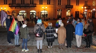 Protestowali przeciwko Kai Godek i w obronie osób LGBT
