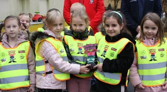 Odblaski od kierowców dla przedszkolaków