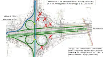 Zmiany na węźle bełchatowskim