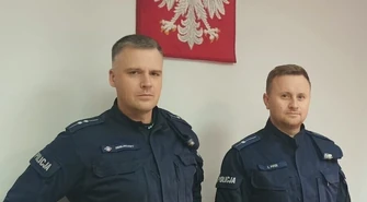 Dostała udaru, uratowali ją policjanci