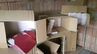 7 tys. paczek papierosów bez akcyzy... w centrum Piotrkowa