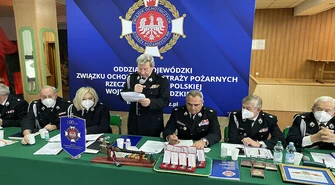 Wojewódzkie obrady OSP w Wolborzu