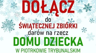 Świąteczna zbiórka dla maluchów