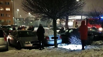 Pijany kierowca pofrunął swoim oplem