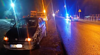 Zderzenie dwóch osobówek w Bujnach. Sprawca był pijany