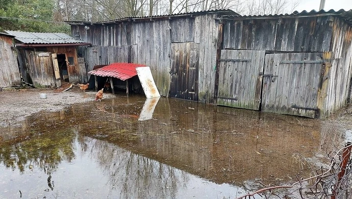 Luciąża ostrzega. Podtopienia w regionie
