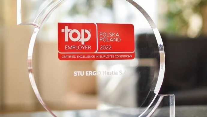 Top Employers 2022: ERGO Hestia wśród najlepszych pracodawców w Polsce