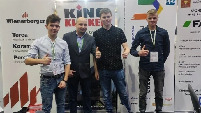 Prestiżowa nagoda dla ucznia "Budowlanki"