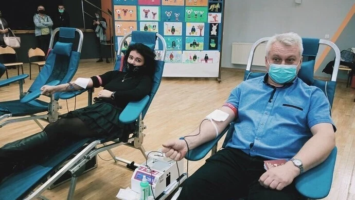 Oddaj krew w Moszczenicy