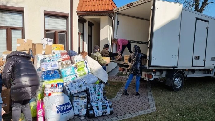 Piotrkowska cerkiew wysłała dary na Ukrainę