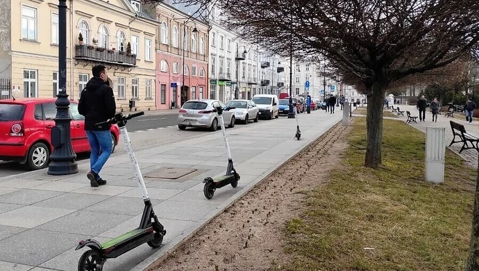 Hulajnogi znów w Piotrkowie