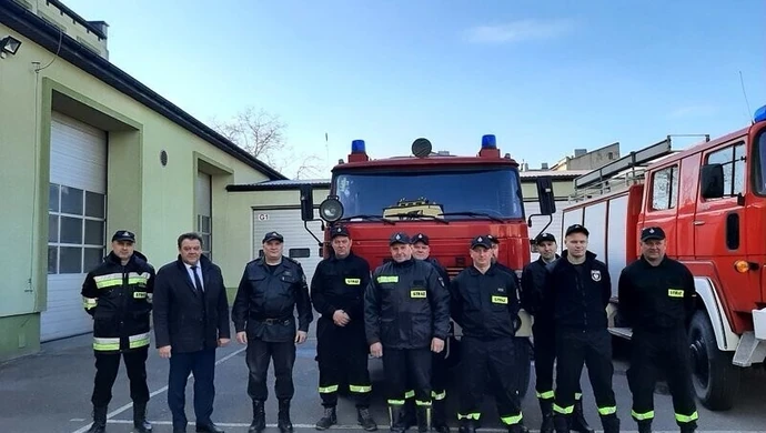 Z OSP Krzyżanów na Ukrainę